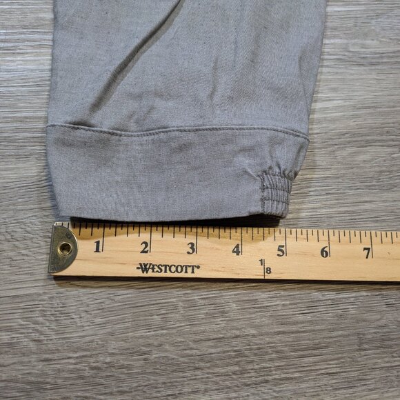 Patagonia Women's Large Hampi Rock Pants Climbing Joggers Gray Hemp Drawstring - Picture 14 of 14